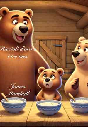 Libro Ricitos de Oro y los tres osos (Riccioli d'oro e i tre orsi) en italiano