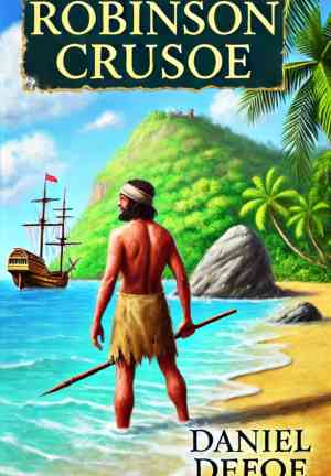 Livro Robinson Crusoé (Robinson Crusoe) em Inglês