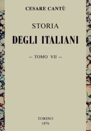 Buch Geschichte der Italiener, Band 7 (von 15) (Storia degli Italiani, vol. 07 (di 15)) auf Italienisch