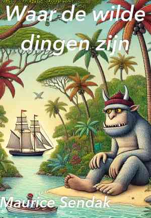 Livro Onde estão as coisas selvagens (Waar de wilde dingen zijn) em holandês