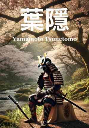 Livre Hagakure : Le livre du samouraï (葉隱) en japonais