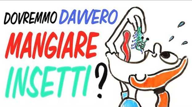 Video Mangiare gli INSETTI è il futuro? La SCIENZA del CIBO   türkçe