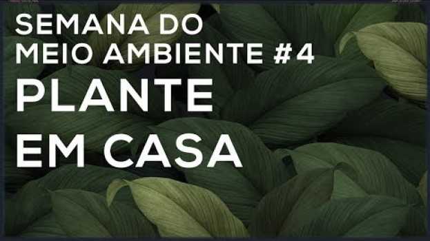 Video O jeito MAIS FÁCIL de ter uma HORTA EM CASA! [Dica #4 "Semana do Meio Ambiente"] in English