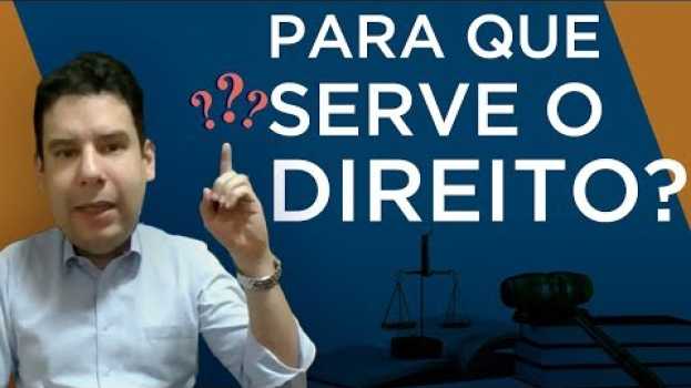 Video Você sabe para que Serve o Direito? 🤔 Qual é a real Finalidade do Direito na Sociedade? po polsku