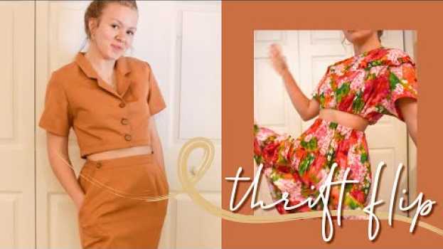 Video THRIFT FLIP | some of the cutest diy clothing transformations i've ever made | WELL LOVED CLOTHING su italiano