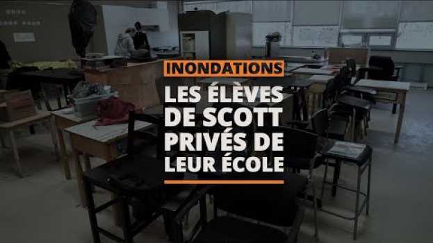 Video Inondations en Beauce : les élèves de Scott privés de leur école pour deux semaines em português