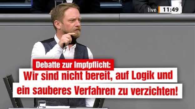 Video DIE LINKE beteiligt sich nicht an billigen parlamentarischen Tricks in der Impfpflicht-Debatte! in English