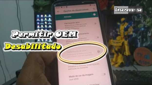 Video Desbloqueio de OEM. Não aparece. en español