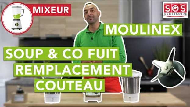 Video Mon robot Moulinex Soup and Co fuit. Comment remplacer le kit couteau ou le bol ? po polsku