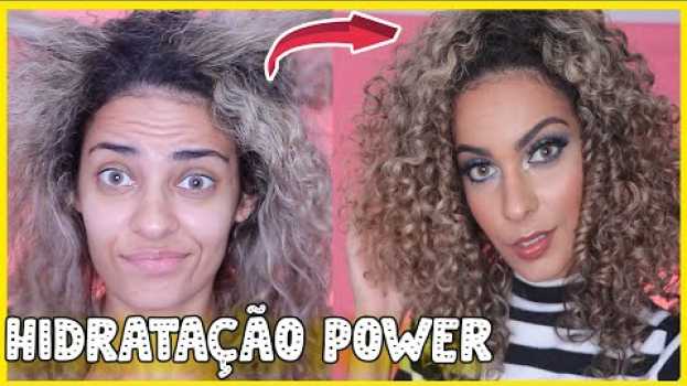 Video RECUPEREI meu cabelo cacheado RESSECADO EM UM DIA (low poo)  @Faladantas auf Deutsch