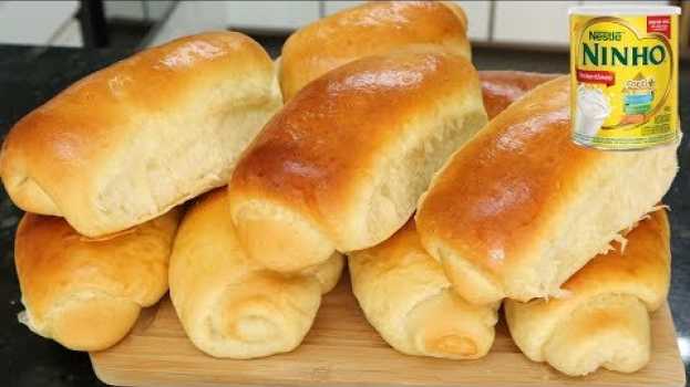 Video PÃO CASEIRINHO DE LEITE NINHO I O MELHOR PÃO QUE JÁ FIZ NO CANAL   türkçe
