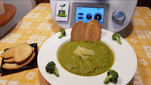 Video Vellutata di broccoli per bimby TM6 TM5 TM31   türkçe