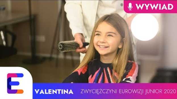 Video Valentina (Eurowizja Junior 2020) - jakie były jej pierwsze chwile po zwycięstwie? em Portuguese