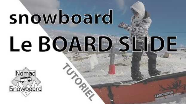 Video SNOWBOARD : Comment faire un boardslide po polsku