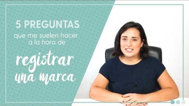 Video ¿Qué hacer después de registrar tu marca? in English