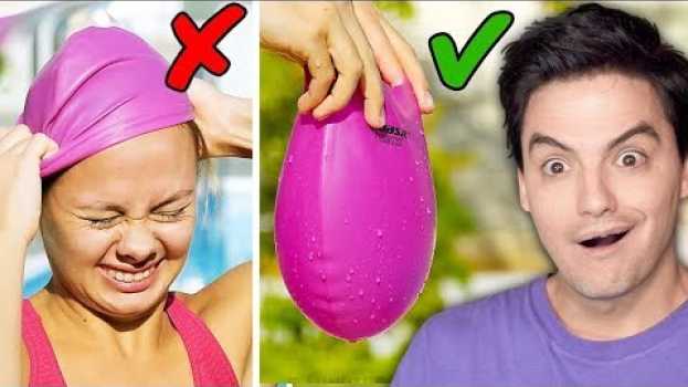 Video TRUQUES INCRÍVEIS para sua próxima PISCININHA [+10] em português