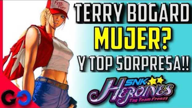 Video Terry Bogard Mujer y otros 4 Personajes Ambiguos en Juegos de Lucha!! en français