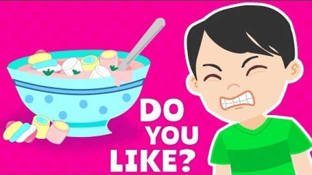 Video Do You Like Song for Kids | Do You Like Marshmallows? Song for Children Learn Food Names   türkçe