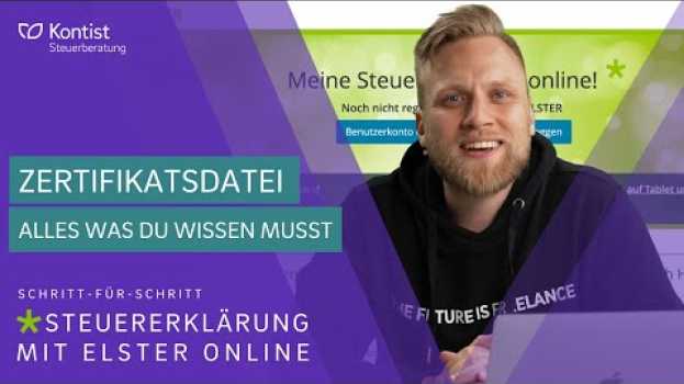 Video ELSTER Zertifikat - Das solltest du wissen | Elster Zertifikat finden & herunterladen po polsku