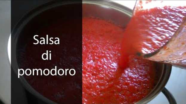 Video salsa di pomodoro in vasetti velocissima e senza sporcare! em português