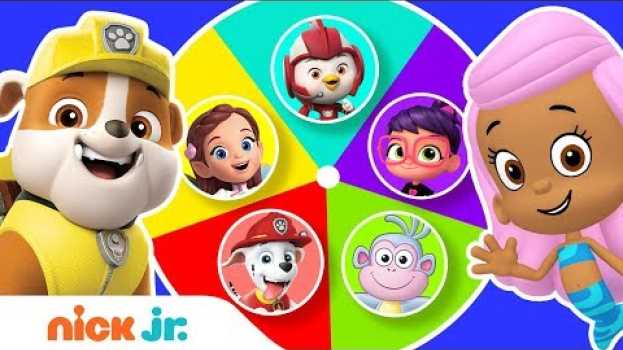 Video Guess the Missing Colors w/ PAW Patrol, Bubble Guppies & More! 🌈 | Color Games | Nick Jr.   türkçe