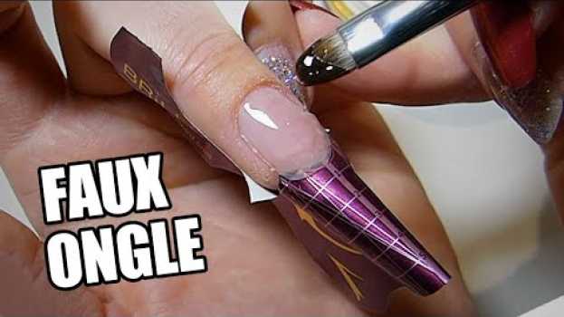 Video Rallonge un ONGLE comme une PRO 💅Les secrets du CHABLON in English