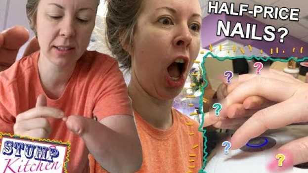 Video Born with one hand: HALF PRICE GEL NAILS? [AMPUTEE CHALLENGE VID!] po polsku