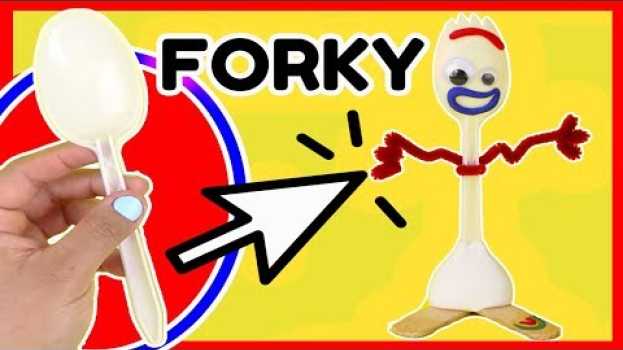 Видео COMO HACER A FORKY CON UNA CUCHARA TOY STORY 4 на русском