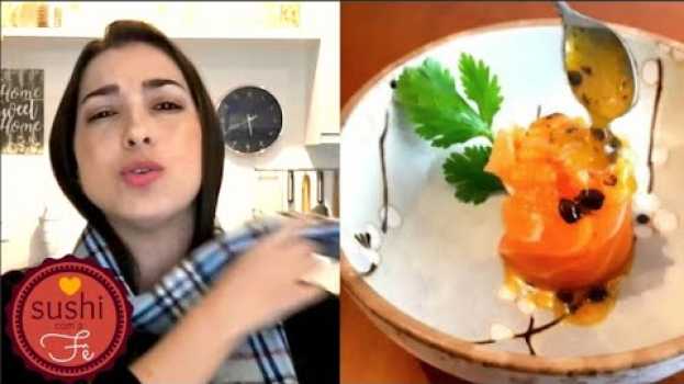 Видео JOE DE SALMÃO | Como Fazer Sushi | Com a Fê на русском