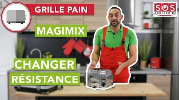 Video Mon toaster / grille-pain Magimix Dualit (1995) ne chauffe pas correctement : changer la résistance   türkçe