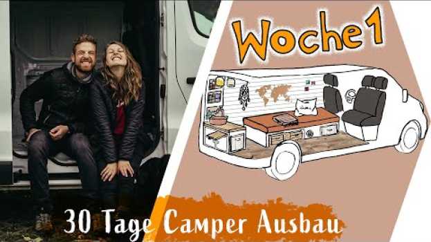 Video WIR BAUEN EINEN CAMPER! | Nachhaltiger Busausbau in 30 Tagen | Opel Vivaro Van Ausbau po polsku