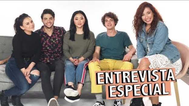 Video Entrevistei o elenco de “Para Todos os Garotos que Já Amei” en français