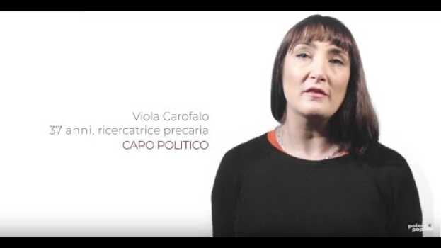 Видео Chi è il capo politico di Potere al Popolo? на русском