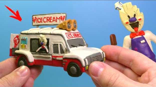 Video Лепим ФУРГОН ЗЛОГО МОРОЖЕНЩИКА из игры Ice Scream   türkçe