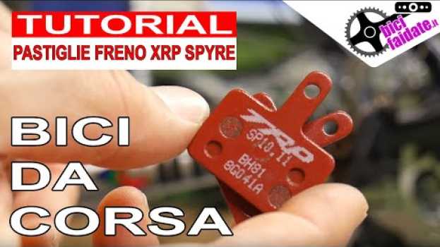Video COME CAMBIARE LE PASTIGLIE FRENO SULLA BICI DA CORSA TRP SPYRE-C in English