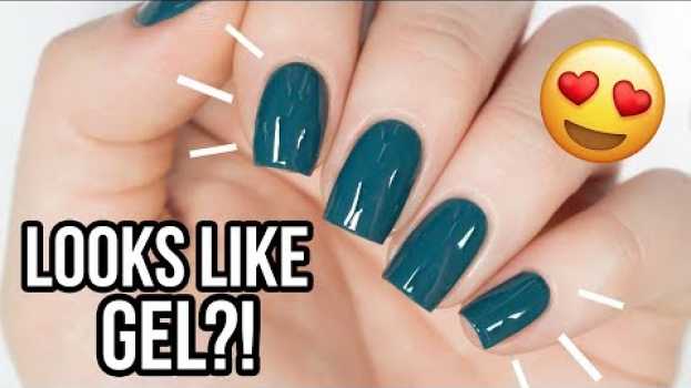 Video WOW! Make Regular Nail Polish Look Like GEL! po polsku