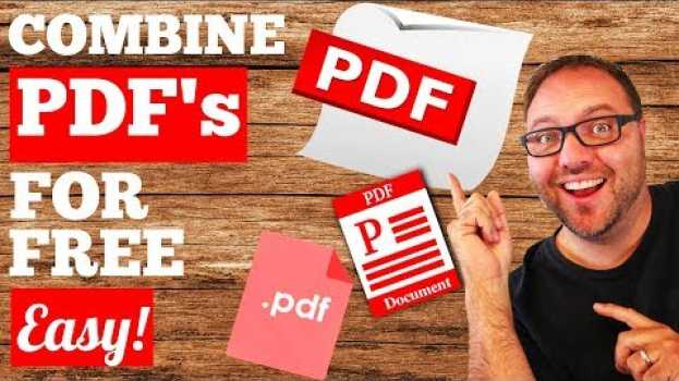 Video How To Combine PDF Files Into One - FREE   türkçe