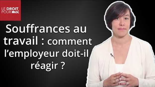 Video Souffrances au travail : comment un chef d'entreprise doit-il réagir ? po polsku