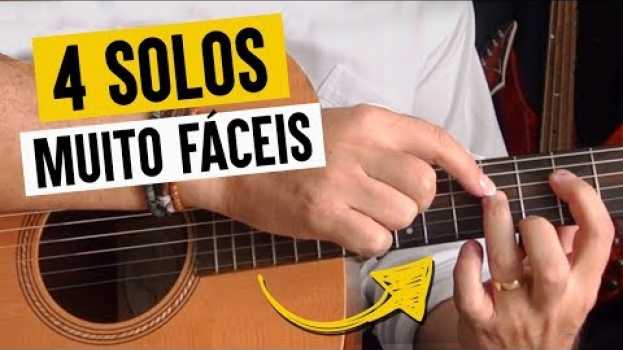Video Aula de Violão: 4 SOLOS DE VIOLÃO mais fáceis do mundo! po polsku