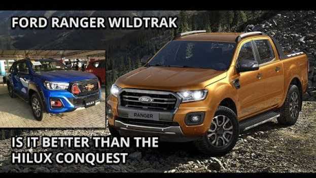Video 2019 Ford Ranger Wildtrak bi turbo review -better than the Hilux Conquest TRD? -Philippines po polsku
