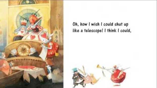 Video Learning English through stories (Subtitle) / Alice's adventures in Wonderland / CHAPTER I   türkçe