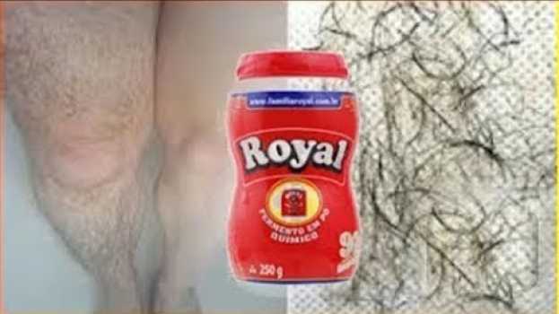 Video PARE DE DEPILAR JÁ! USE PÓ ROYAL para REMOVER PELOS  Sem DOR po polsku