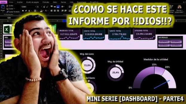 Video 📊📈 Como HACER un DASHBOARD en Excel AVANZADO desde CERO, Sencillo y PROFESIONAL [PASO a PASO] Parte4 in English