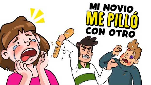 Видео Mi novio me pilló con otro 😨 Draw My Life | Qué Asco Mi Vida на русском