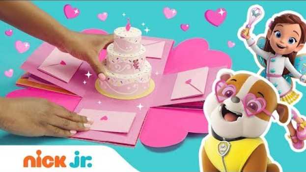 Video Pop Up Box w/ Valentine’s Day Surprises Ft. PAW Patrol, Butterbean, Blaze & More! | Nick Jr. po polsku