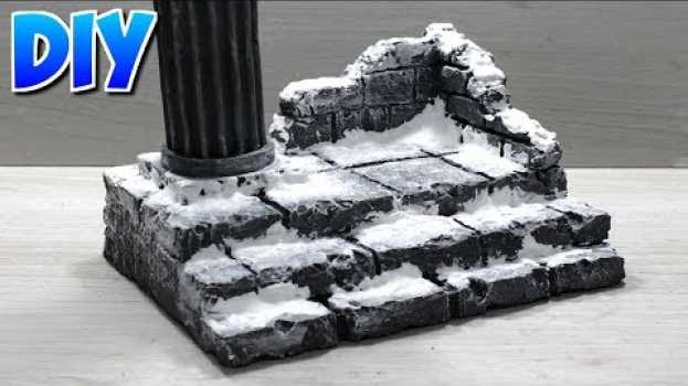 Video Como fazer neve para maquetes e dioramas. po polsku