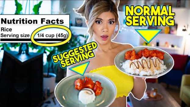 Video Only Eating Recommended Serving Sizes For A Day en français