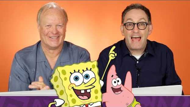 Video The Voices Of SpongeBob And Patrick Find Out Which Characters They Really Are su italiano
