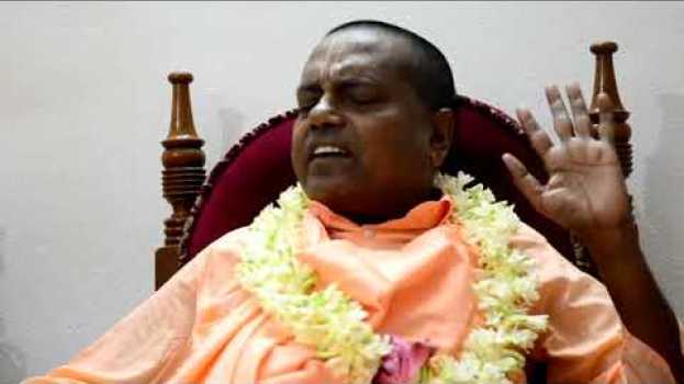 Video Srila Acharya Maharaj - Ellos no pueden robar nuestro corazón su italiano