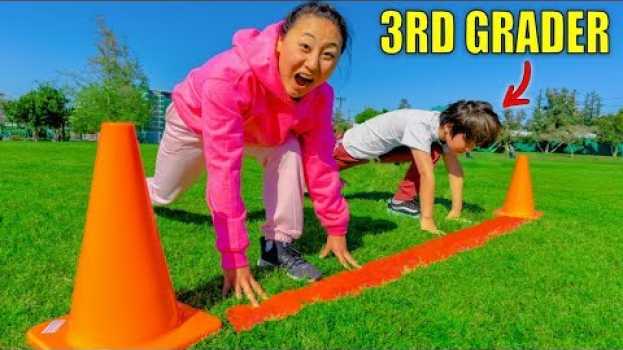 Video ARE YOU FASTER THAN A 3RD GRADER?!   türkçe